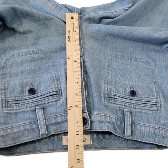 Madewell Women's Vintage Wide-Leg Crop Jeans Blue 26 - Picture 12 of 14
